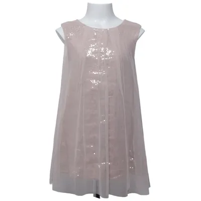 Dress (Beige) from Zara Girls Elastane, Viscose