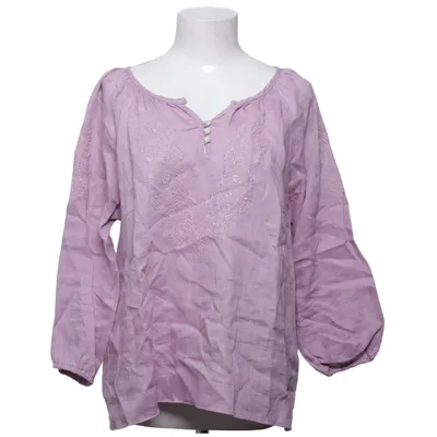 Bluse (Lila) von Flash Woman Leinen