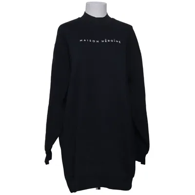 Sweatshirt (Sort) fra Maison Hēroïne Økologisk bomuld