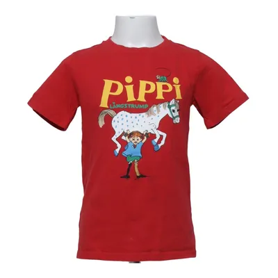 T-shirt (Rød, Flerfarvet) fra Pippi Långstrump by Martinex Bomuld