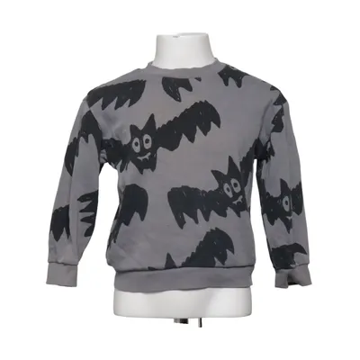 Sweatshirt (Gray, Black) from H&M Cotton, Polyester