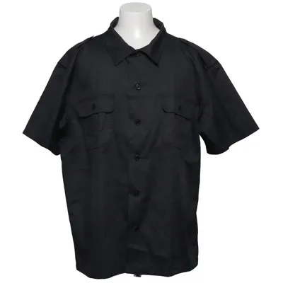 Chemise à manches courtes (Noir) de Brandit Coton, Polyester