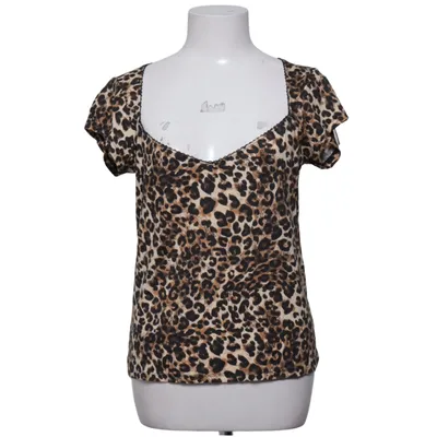 Top (Bruin, Zwart, Beige) van Nelly Elastaan, Viscose