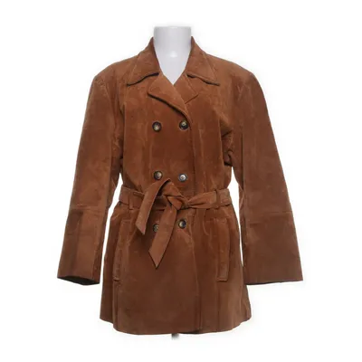 Leather blazer (Brown) from Goldstein Leather, Polyester