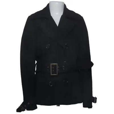Cabanjacke (Schwarz) von Eve Polyester, Viskose, Wolle