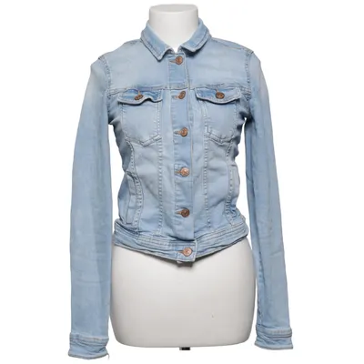 Spijkerjas (ONLTIA LIFE DNM JACKET BB LB) van ONLY Blue Denim Katoen