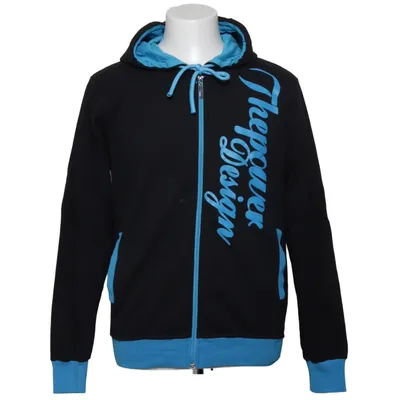 Hoodie (Black, Blue) from The Power Cotton