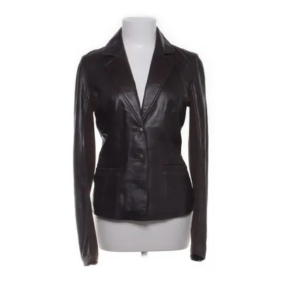 Läderkavaj (Brun) från ARMA Women Bomull, Skinn, Polyester