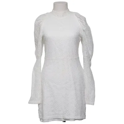 Robe (Blanc) de Maja Nilsson Lindelöf x Gina Tricot Coton, Polyester