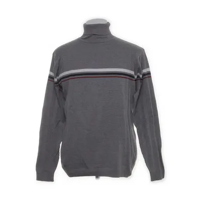 Turtleneck (Grå, Flerfarvet) fra Biaggini Bomuld