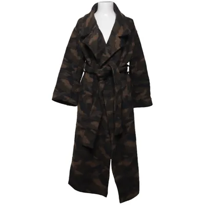 Frakke (Grøn, Brun, Sort) fra MTWTFSS WEEKDAY Polyester, Uld