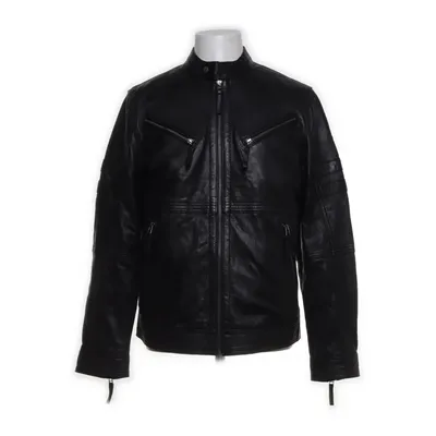 Leren jack (Zwart) van Otto Kern Leer, Polyester