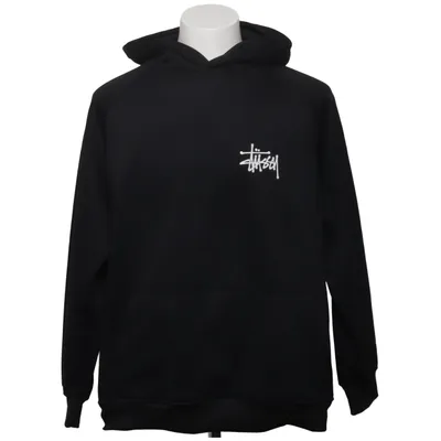 Huvtröja (Svart) från Stüssy Bomull