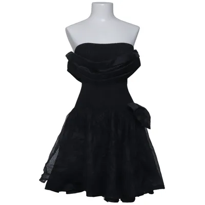 Kleid (Schwarz) von Ken Marshal Polyester, Viskose
