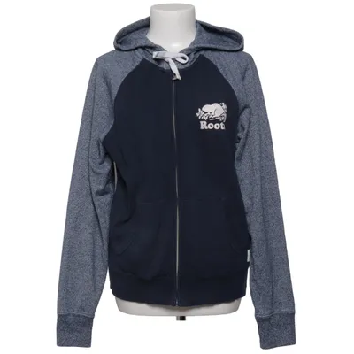 Hoodie (Blue, Gray) from Roots Cotton, Polyester
