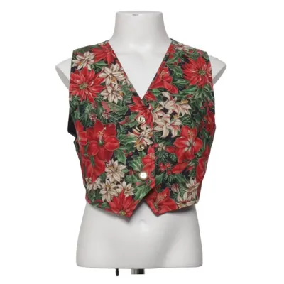 Gilet de costume (Rouge, Vert, Multicolore) Coton
