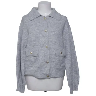 Cardigan (Grå) fra Gina Tricot Akryl, Alpacauld, Elastan, Polyester