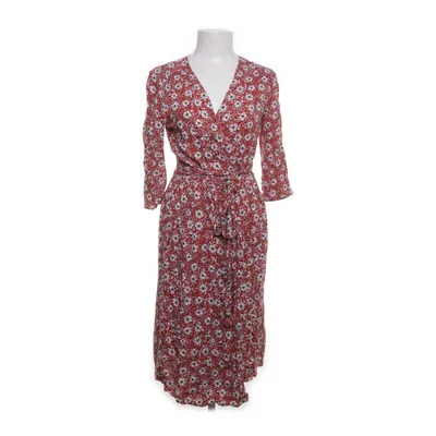 Wrap dress (Red, Multicolored) from Cape Daisy Viscose