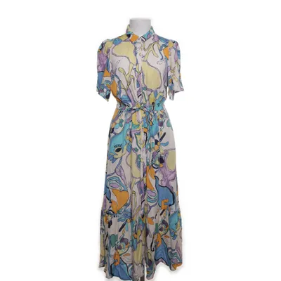 Skjortklänning (Flerfärgad) från Nümph Viskos