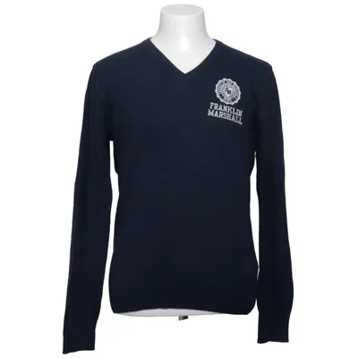 Pull-over (Bleu) de Franklin Marshall Angora, Cachemire, Coton, Polyamide, Viscose
