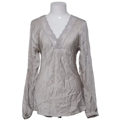 Blouse (Beige) from Cat & Co Silk, Viscose