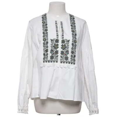 Blouse (White, Multicolored) from Weekend MaxMara Cotton, Linen, Polyester