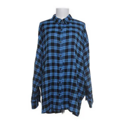 Flannel shirt (Blue, Black) from Primark Polyester, Viscose