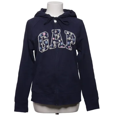 Huvtröja (Blå) från Gap Bomull, Återvunnen polyester