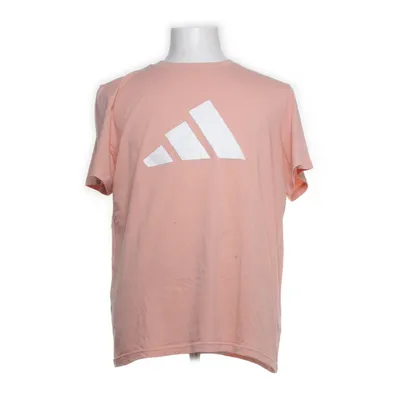 T-shirt (Oranje, Wit) van Adidas Polyester, Katoen