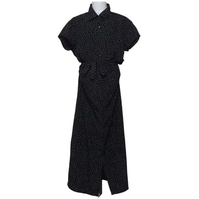 Shirt dress (Black, White) from VRS Junior Polyester