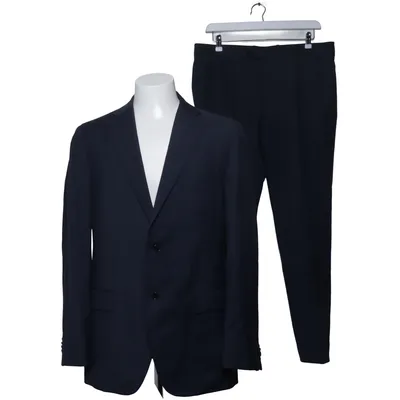 Suit (Gray) from Caruso Cupro, Wool