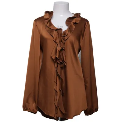 Blouse (Brown) from Fashion by K Polyester, Viscose