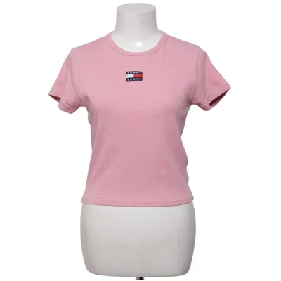 T-shirt (Rose) de Tommy Hilfiger Jeans Coton, Élasthane