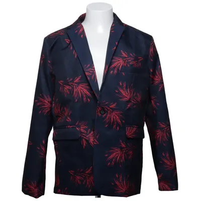 Blazer (Zwart, Rood) van Fitshop