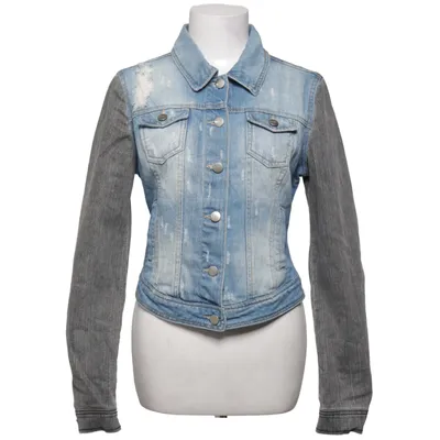 Veste en jean (Bleu, Gris, Multicolore) de W118 by Walter Baker Coton, Élasthane, Polyester