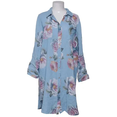 Blusenkleid (Blau, Mehrfarbig) von Mix By Baumwolle