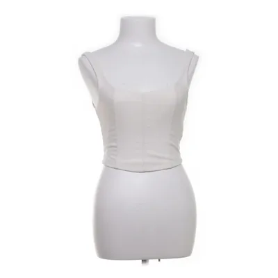 Crop top (Beige) från Stradivarius Elastan, Polyester