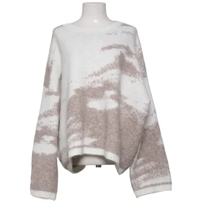 Tröja (Vit, Beige) från LXA Akryl, Elastan, Polyamid, Polyester, Ull