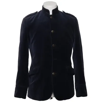Blazer (Blauw) van H&M Katoen, Polyester, Viscose