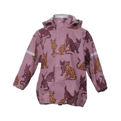 Regenjacke (Pink, Mehrfarbig) von Fix by Lindex Polyurethan