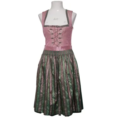 Dirndl (Rose, Vert, Multicolore) de Country Line Coton, Fibre métallique, Polyester