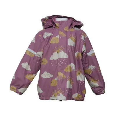 Rain jacket (Pink, Multicolored) from Fix by Lindex Polyester, Polyurethane