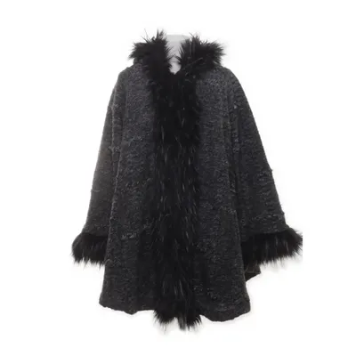 Cape (Grå, Svart) från Made in italy Elastan, Polyester, Ull