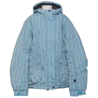 Manteau de ski (Turquoise, Noir, Blanc) de Crane Sports Polyamide, Polyester