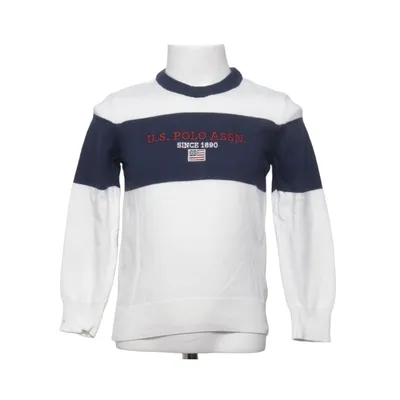 Pull-over (Blanc, Bleu, Rouge) de U.S. Polo Assn. Cachemire, Coton