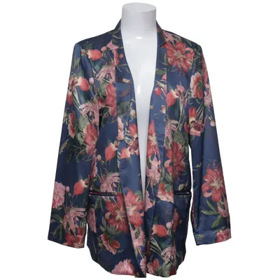Blazer (Bleu, Multicolore) de Vintage Stories Polyester
