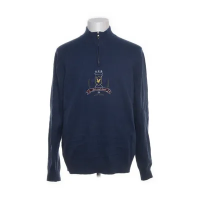 Trui (Blauw) van Lyle & Scott Katoen, Wol
