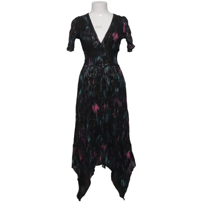 Maxi jurk (Zwart, Meerkleurig) van The Kooples Metallvezel, Viscose
