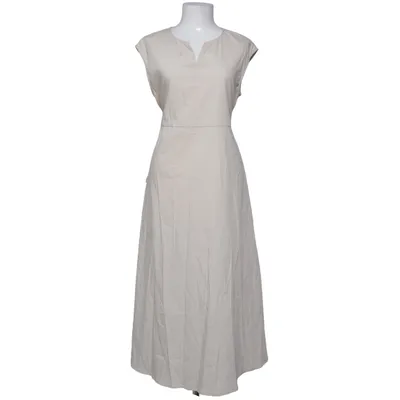 Robe longue (Beige) de Papillon Élasthane, Polyester, Viscose
