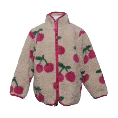Fleecejakke (Beige, Pink, Grøn) fra Minimarket Polyester